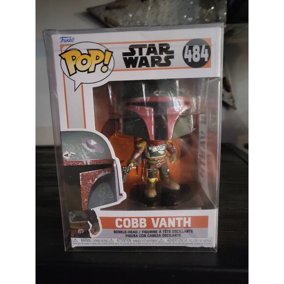 Funko Pop Star Wars Mandalorian #484 Cobb Vanth In Protective Case - Picture 1 of 6